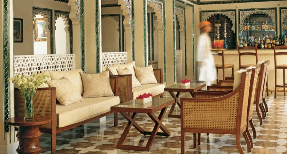 Taj Lake Palace bar