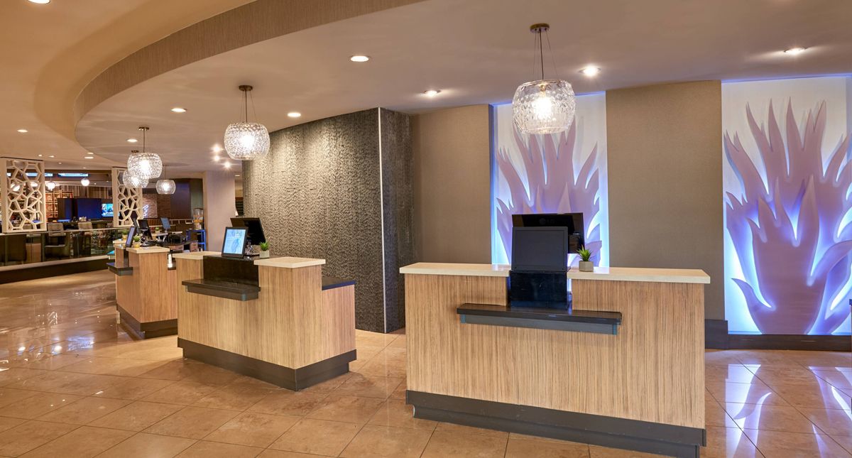 The Westin Las Vegas Hotel & Spa reception