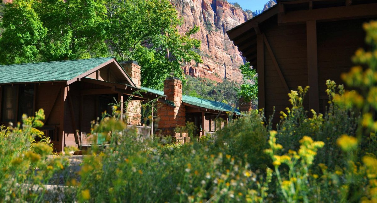 Zion Park Lodge exterior